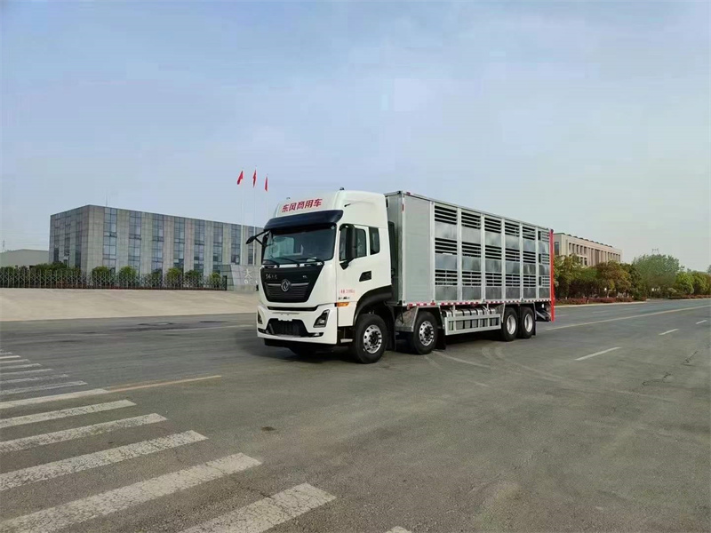 正大（湛江）智能化種豬場東風天龍鋁合金恒溫運豬車來幫忙