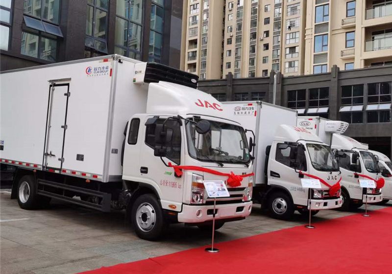 2022年藍(lán)牌程力冷藏車清障車推薦會(huì)