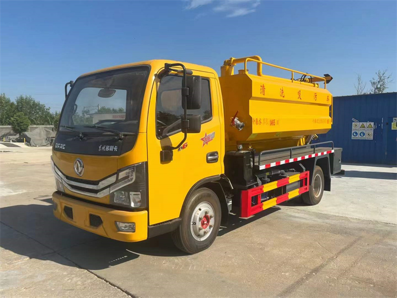 茂名藍牌6方清洗吸污車